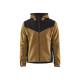 Veste softshell tricotée - Blaklader - 5940 - miel doré/Noir