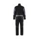 Combinaison de chantier retardant-Flamme ATEX MULTINORMES Cotonpoly - Blaklader - 6061 - Noir/Gris clair