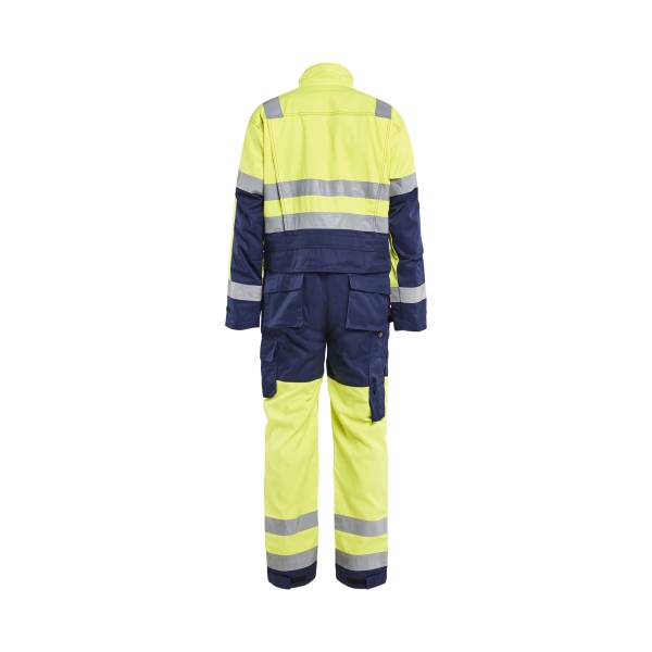 Combinaison de chantier haute-visibilité - Blaklader - 6373 - Jaune fluo/Marine