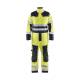 Combinaison de travail ATEX MULTINORMES Cotonpoly - Blaklader - 6378 Jaune fluo/Marine