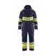 Combinaison de chantier hiver haute-visibilité - Blaklader - 6720 Marine/Jaune fluo