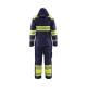 Combinaison de chantier hiver haute-visibilité - Blaklader - 6720 Marine/Jaune fluo