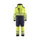 Combinaison de chantier imperméable haute-visibilité hiver - Blaklader - 6725 Jaune fluo/Marine