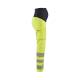 Pantalon de travail haute-visibilité grossesse - Blaklader - 7100 - Jaune fluo/Noir