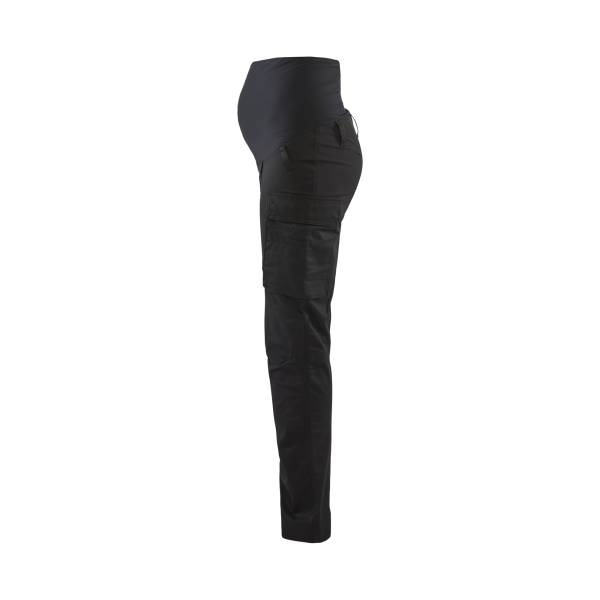 Pantalon de travail stretch 2D grossesse femme - Blaklader - 7101 - Noir