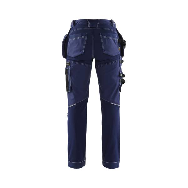 Pantalon de travail stretch femme 100% coton - Blaklader - 7130 Marine
