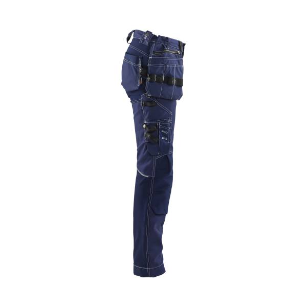 Pantalon de travail stretch femme 100% coton - Blaklader - 7130 Marine