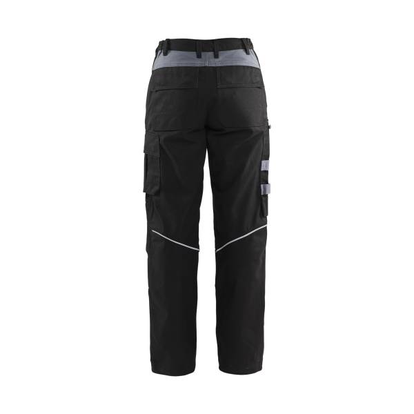 Pantalon de chantier ignifugé femme - Blaklader - 7173 - Noir/Gris clair