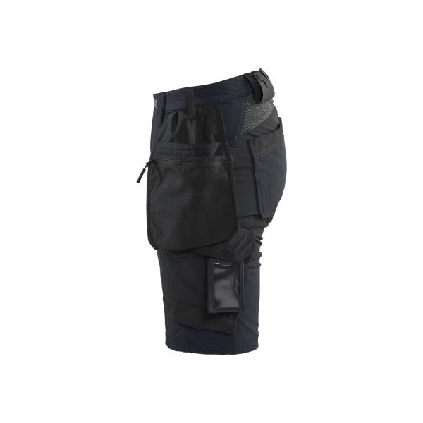 Short de travail stretch 4D été femme - Blaklader - 7183 - Marine foncé/Noir