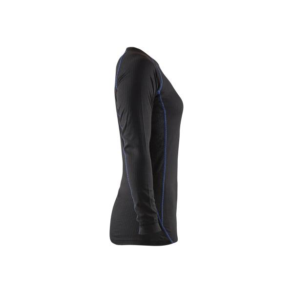 Sous-vêtement thermique  haut light femme - Blaklader - 7202 - Noir/Bleu roi