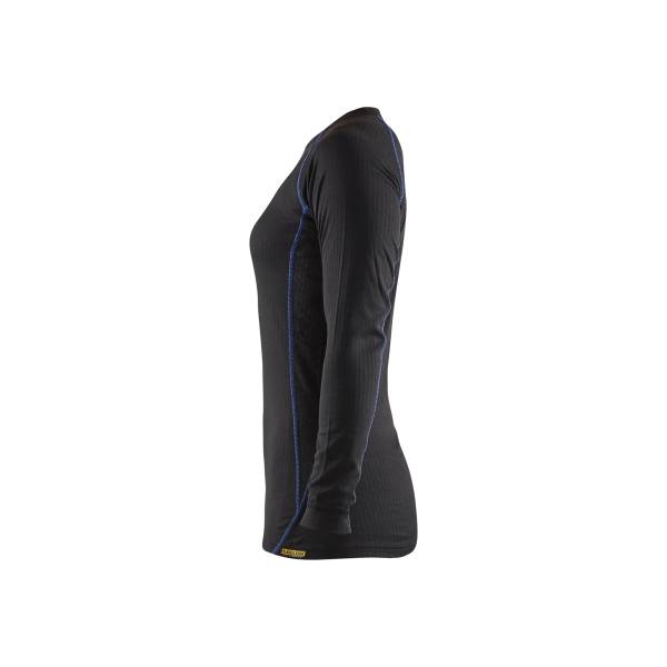 Sous-vêtement thermique  haut light femme - Blaklader - 7202 - Noir/Bleu roi
