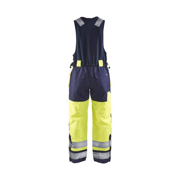 Combinaison de chantier haute-visibilité hiver - Blaklader - 8504 - Jaune fluo/Marine