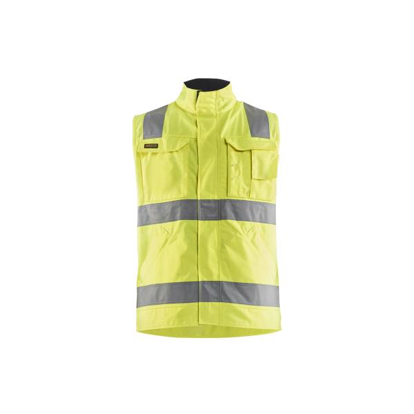 Gilet de chantier haute-visibilité - Blaklader - 8505 - Jaune fluo/Marine