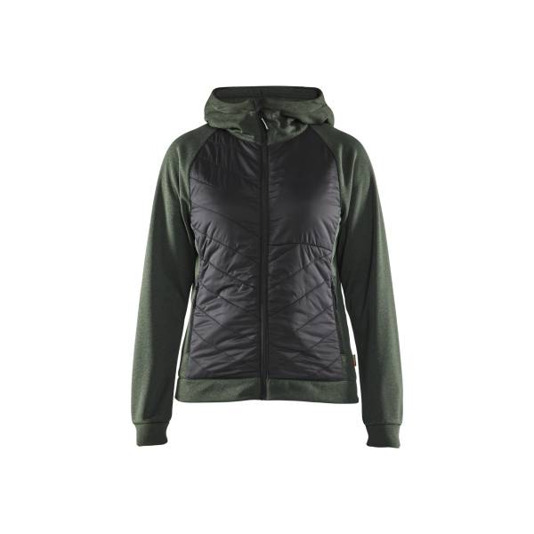 Veste hybride femme - Blaklader - 3464 - Vert foncé/Noir