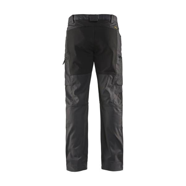 Pantalon de travail stretch Cotonpoly - Blaklader - 1459 Gris Foncé/Noir