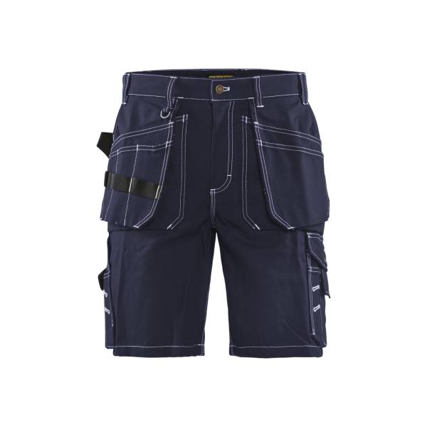 Short de travail en coton - Blaklader - 1534 - Marine