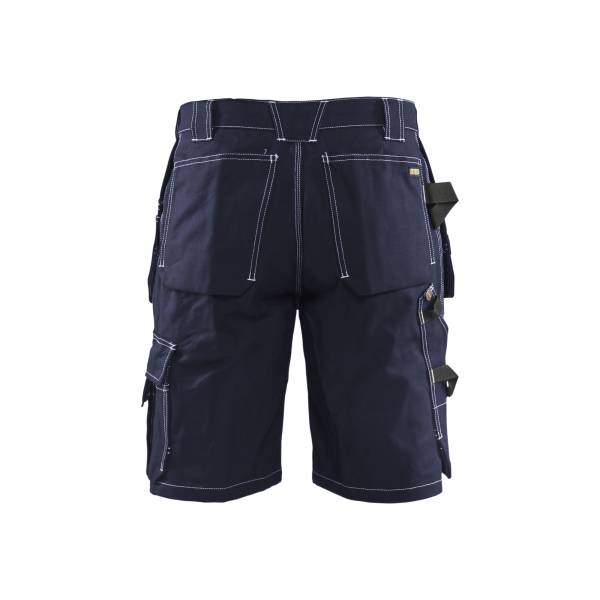 Short de travail en coton - Blaklader - 1534 - Marine