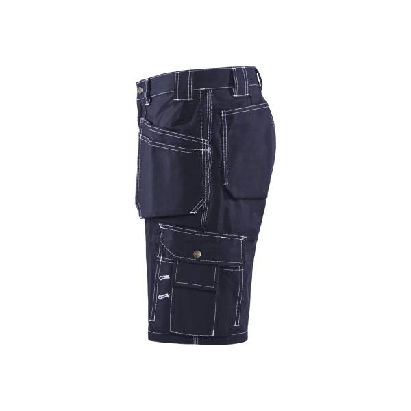 Short de travail en coton - Blaklader - 1534 - Marine