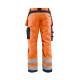 Pantalon de chantier ATEX MULTINORMES INHERENT Modacrylique - Blaklader - 1589 Orange fluo/Marine