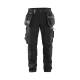 Pantalon de travail stretch polycotton - Blaklader - 1599 - Noir
