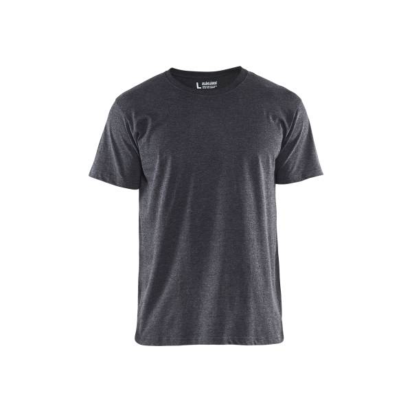 T-shirts de travail en polycoton - Blaklader - 3325 - Noir/Gris clair