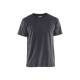 T-shirts de travail en polycoton - Blaklader - 3325 - Noir/Gris clair