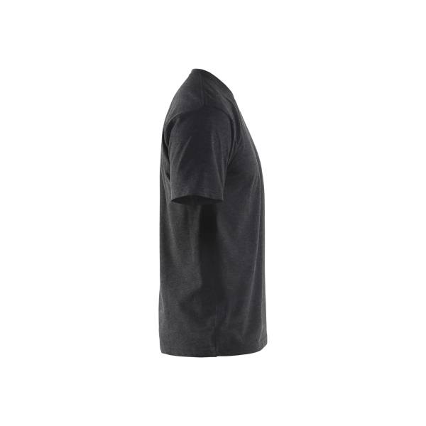T-shirts de travail en polycoton - Blaklader - 3325 - Noir/Gris clair