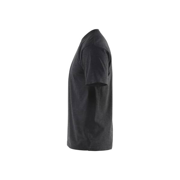 T-shirts de travail en polycoton - Blaklader - 3325 - Noir/Gris clair