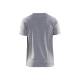 T-shirt de travail extensible en coton - Blaklader - 3533 - Gris chiné
