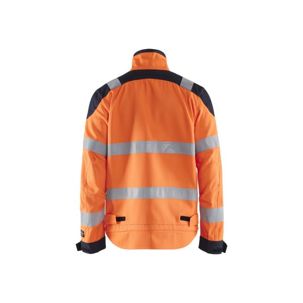Veste de chantier ATEX multinormes inhérent - Blaklader - 4089 - Orange fluo/Marine