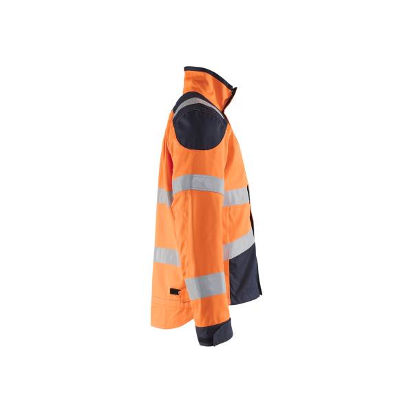 Veste de chantier ATEX multinormes inhérent - Blaklader - 4089 - Orange fluo/Marine