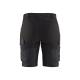 Short de travail stretch denim anti-rayures femme - Blaklader - 7137 - Marine/Noir