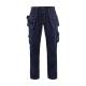Pantalon de travail femme 100% coton- Blaklader - 1545 - Marine