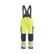 Pantalon de travail haute-visibilité hiver pluie femme - Blaklader - 7885 Jaune fluo/Marine