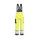Pantalon de travail haute-visibilité hiver pluie femme - Blaklader - 7885 Jaune fluo/Marine