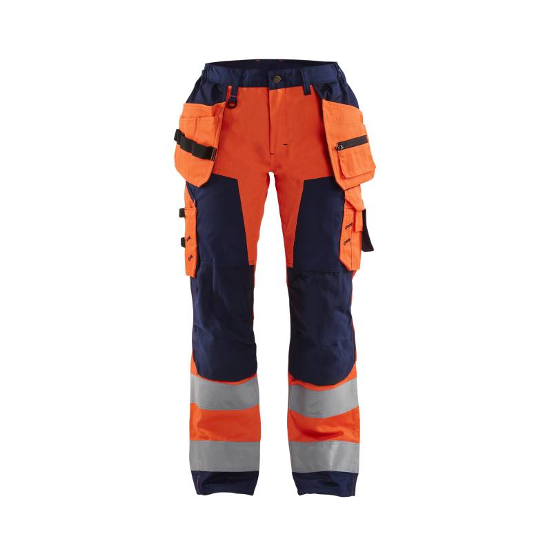 Pantalon de chantier haute-visibilité femme Polycoton - Blaklader - 7156
